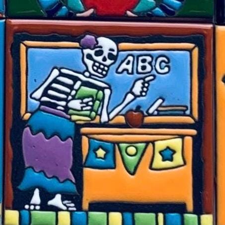 Talavera Tiles, Mexican Tile, Artisanal, Ceramic Tile, Handmade, Hand-Painted, Home Decor, Kitchen Backsplash Tile. Bathroom Tile 4X4 Tile