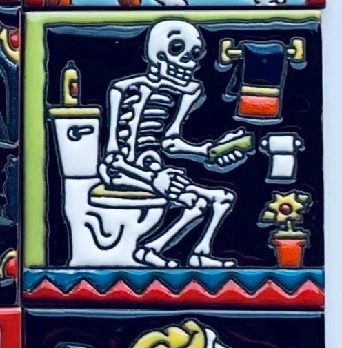 Talavera Tiles, Mexican Tile, Artisanal, Ceramic Tile, Handmade, Hand-Painted, Home Decor, Kitchen Backsplash Tile. Bathroom Tile 4X4 Tile