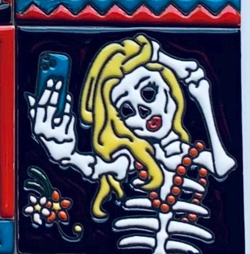 Talavera Tiles, Mexican Tile, Artisanal, Ceramic Tile, Handmade, Hand-Painted, Home Decor, Kitchen Backsplash Tile. Bathroom Tile 4X4 Tile