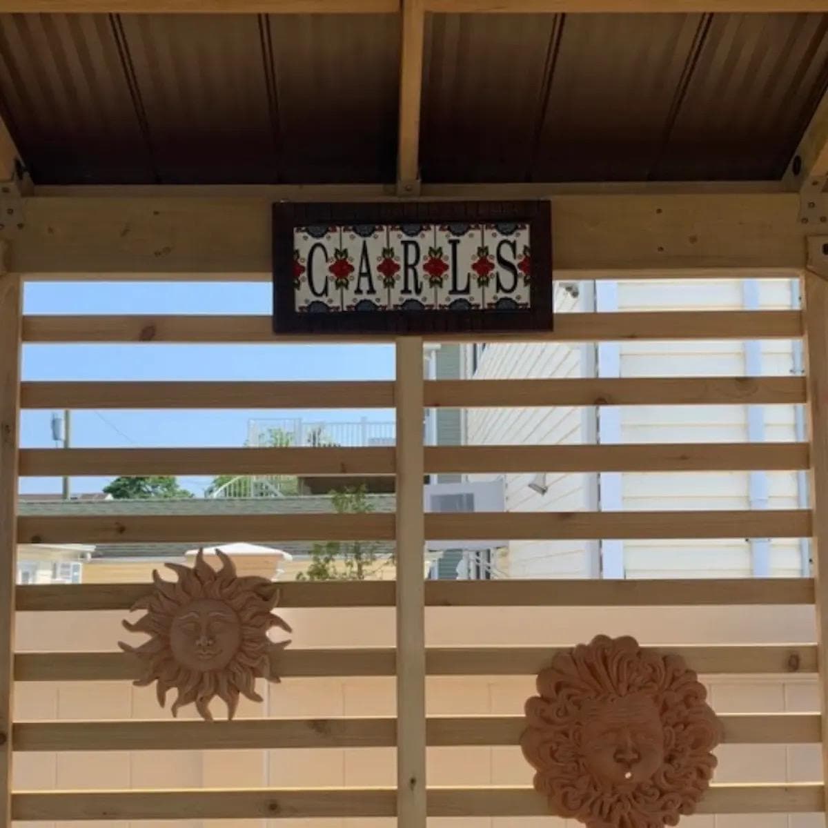 Hand Painted Talavera House Letters – Mexican Ceramic Address Tile Alphabet